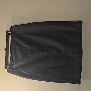 Navy jean knee length New York Company Size 6 skirt